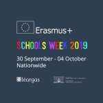 graphic of schools week 2019, instagram post