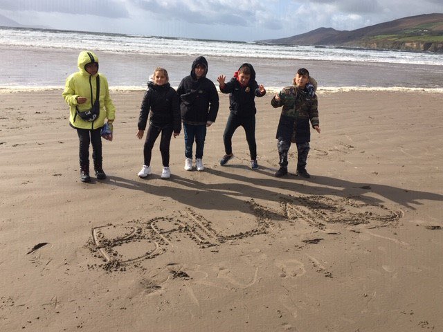 Erasmus+ partner schools enjoy the Irish coastline