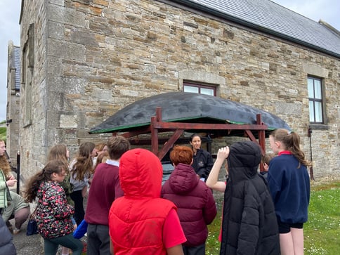 pupils with currach