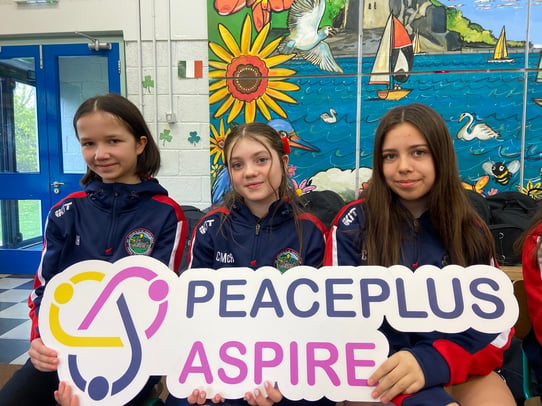 three pupils with ppa sign